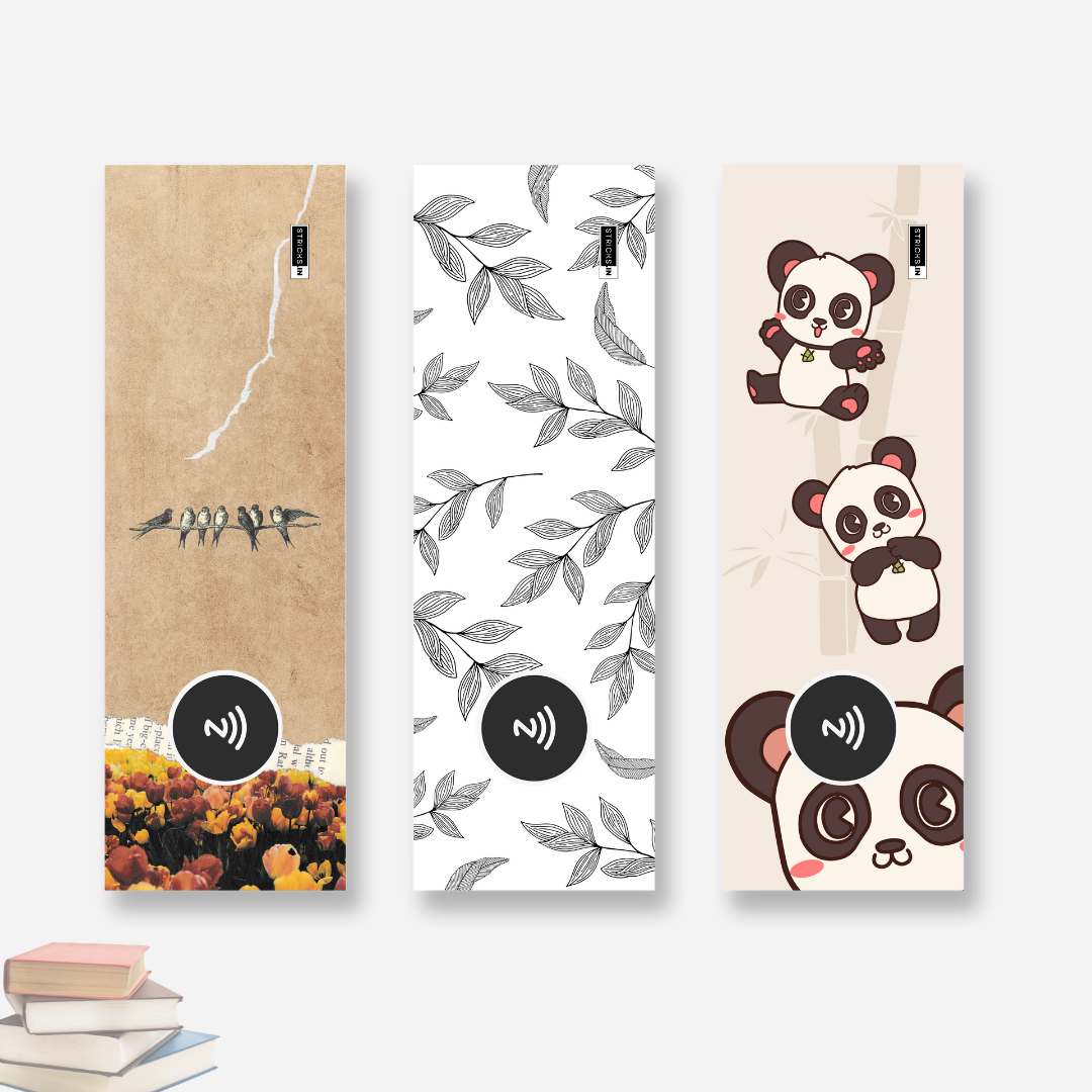 Set of 3-Combo 1 | NFC and QR based reading streak tracker