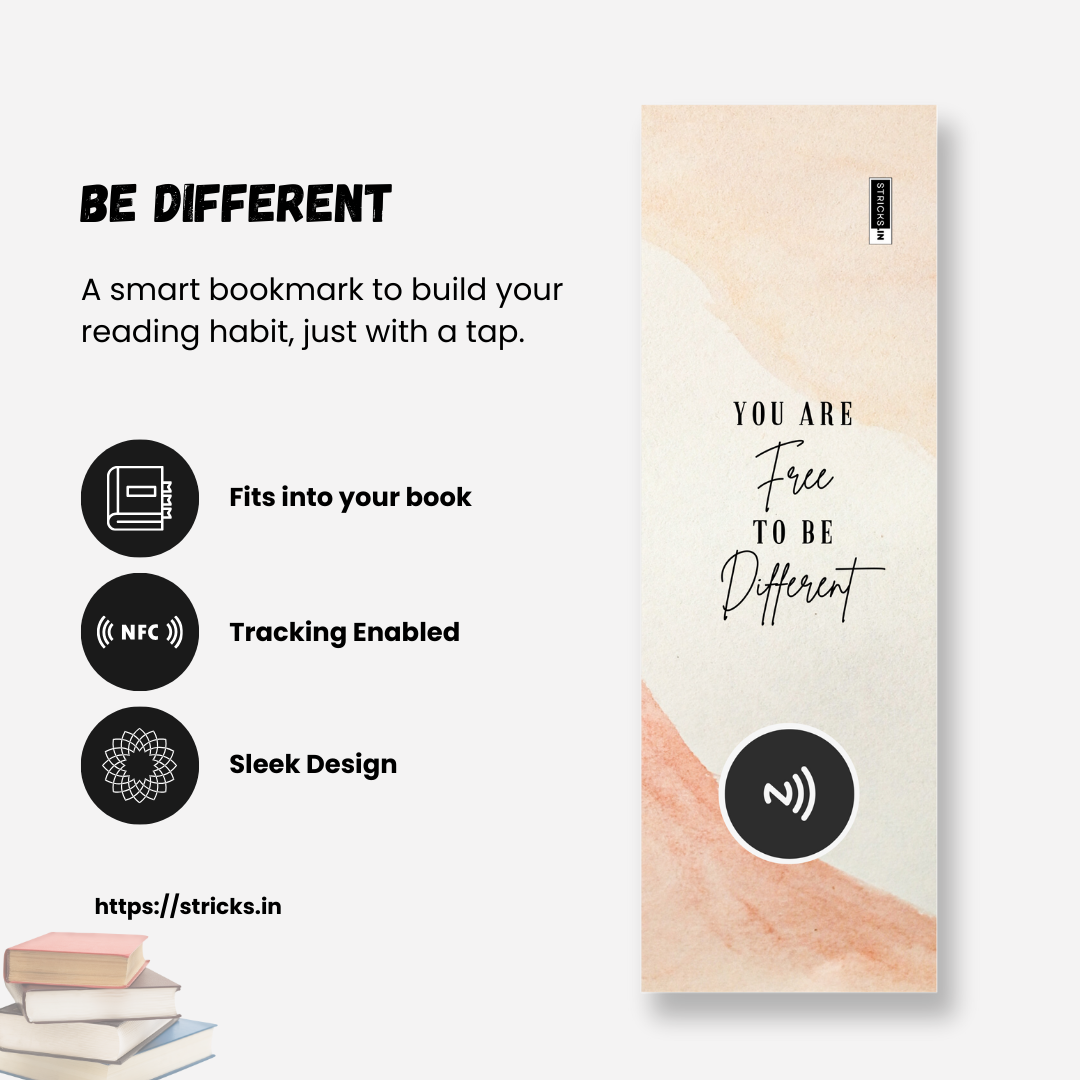 Be Different | NFC and QR based reading streak tracker