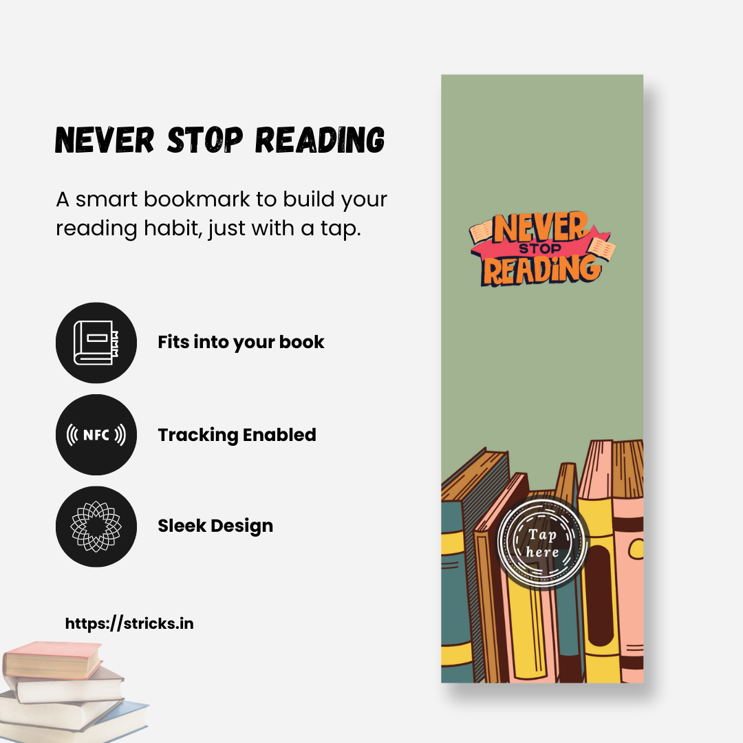 Never Stop Reading - Trial Piece
