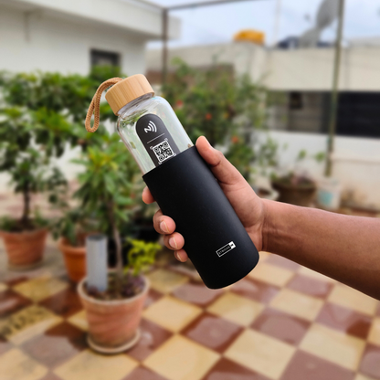 NFC & QR based water tracking bottle
