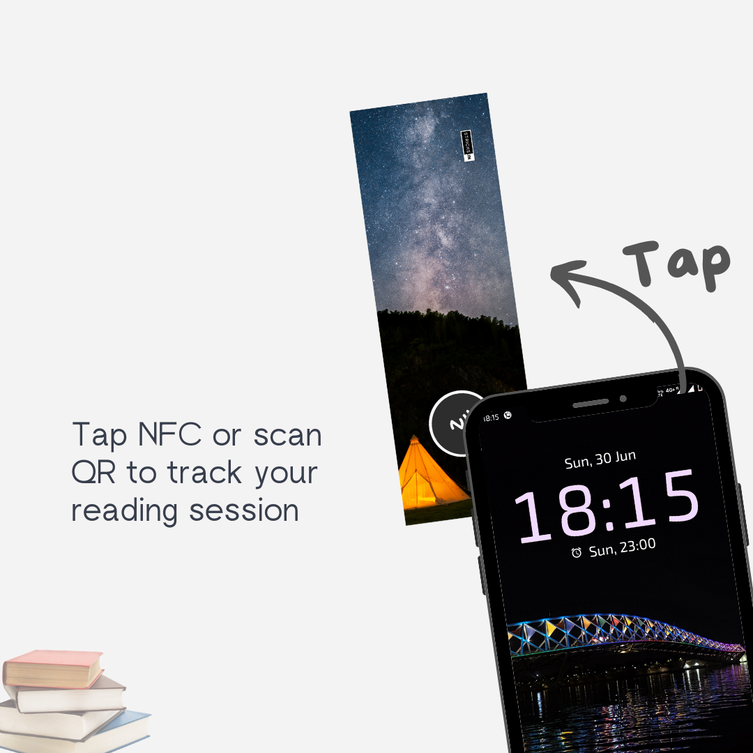 Set of 3-Combo 3 | NFC and QR based reading streak tracker