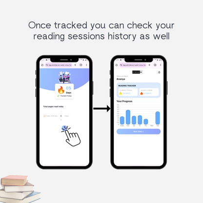 Never Stop Reading | NFC and QR based reading streak tracker