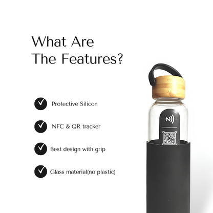 NFC & QR based water tracking bottle