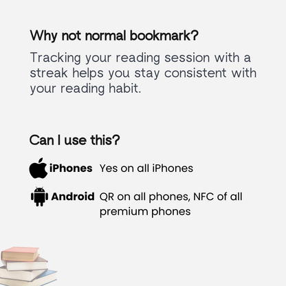 Be Different | NFC and QR based reading streak tracker